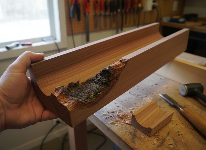 Half Round Gutter Repair